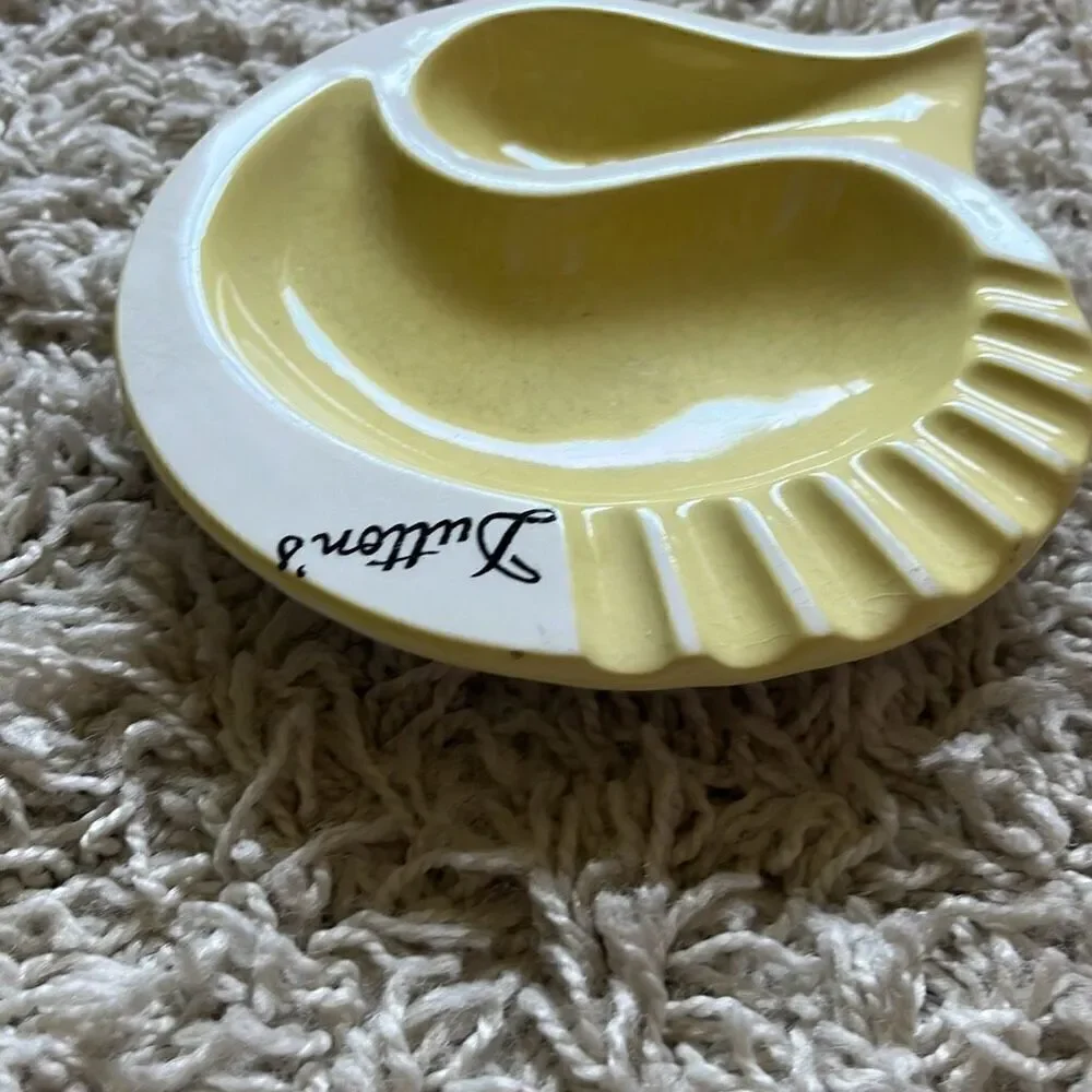 1960'S DUTTONS BREWERY OF BLACKBURN ASHTRAY Empire Porcelain Co. Henry Milner Ye